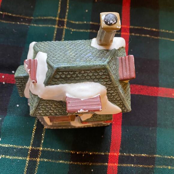 TOY SHOP Bisque China Christmas Village Building - Picture 5 of 11